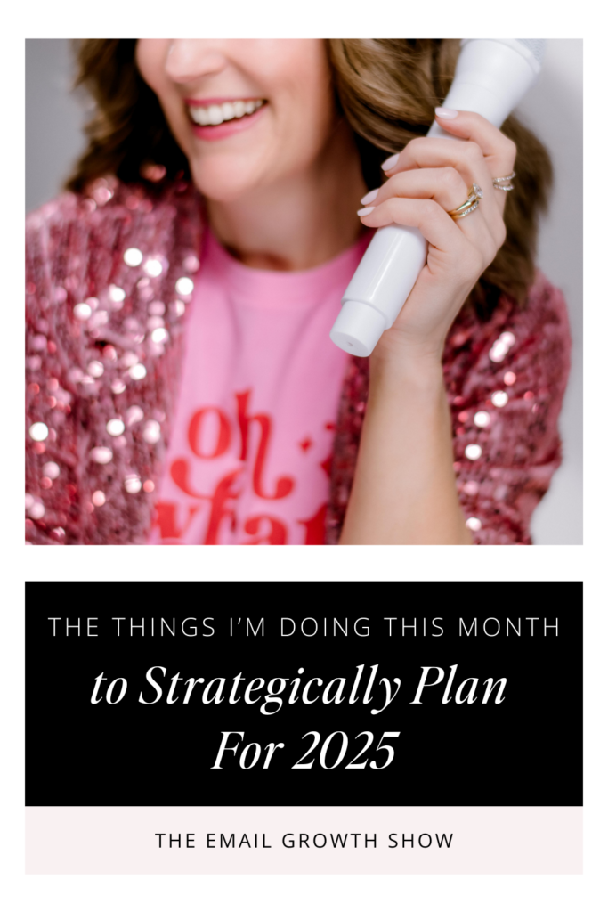 4 Steps I Am Taking This Month to Plan for 2025