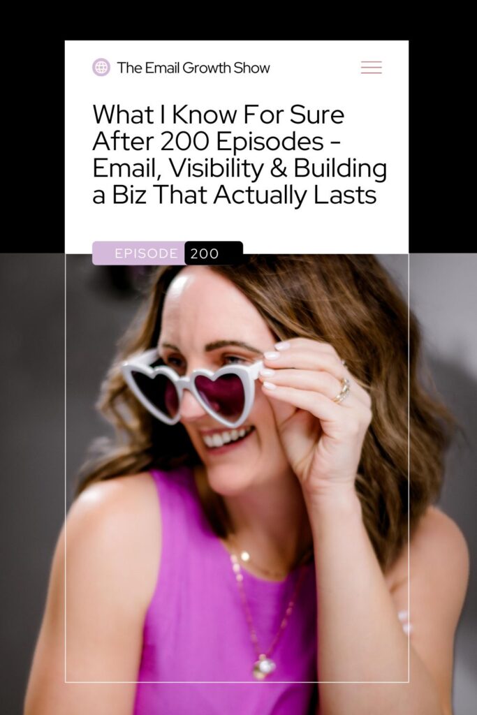 What 200 Podcast Episodes Taught Me About Email, Trust & Showing Up – Kylie Kelly